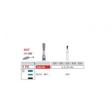 Diamantový brousek kónus obrácený 1,4mm, zrnitost hrubá (6 ks)