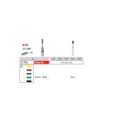 Diamantový brousek hruška 1,4mm, zrnitost hrubá (6 ks)