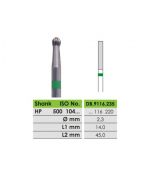 Fréza HP, hrubý řez, ISO 116-220, zelená