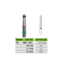 Fréza HP, hrubý řez, ISO 292-220, zelená