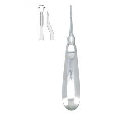 Bein páka Lindo-Levian zoubkovaná 3,5mm fig. LLM bayonet mesial