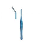 Pinzeta atraumatická titanová De Bakey 150mm zahnutá