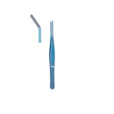 Pinzeta atraumatická titanová De Bakey 150mm zahnutá