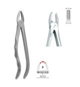 Kleště extrakční s anatomickou rukojetí horní přední a špičáky fig. 1