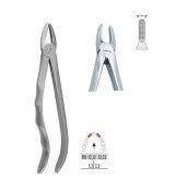 Kleště extrakční s anatomickou rukojetí horní boční a špičáky fig. 2