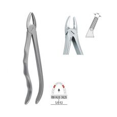 Kleště extrakční s anatomickou rukojetí horní premolárové fig. 7