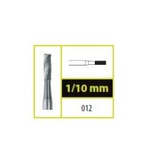 Tvrdokovový vrtáček fisura, křížový řez 1,2mm (10ks v balení)