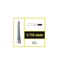 Tvrdokovový vrtáček fisura zaoblená  1,2mm (10ks v balení)